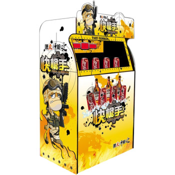 快枪手 游戏机厅合作  史可威动漫