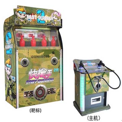 快枪手 游戏机厅合作  史可威动漫