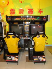 霹雳赛车，电玩城合作，史可威